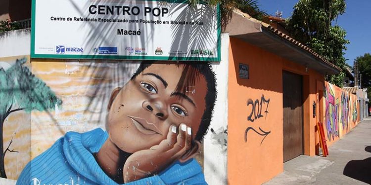 Centro POP Centro Referencia Especializado para População em Situação de Rua. Macaé/RJ. Data 09/02/2017. Foto: Ana Chaffin.