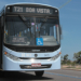 Ônibus circulando pela faixa azul da Aveninda Norte Sul. Macaé(RJ). Data: 02/01/2014. Fotógrafo: Maurício Porão/Prefeitura de Macaé